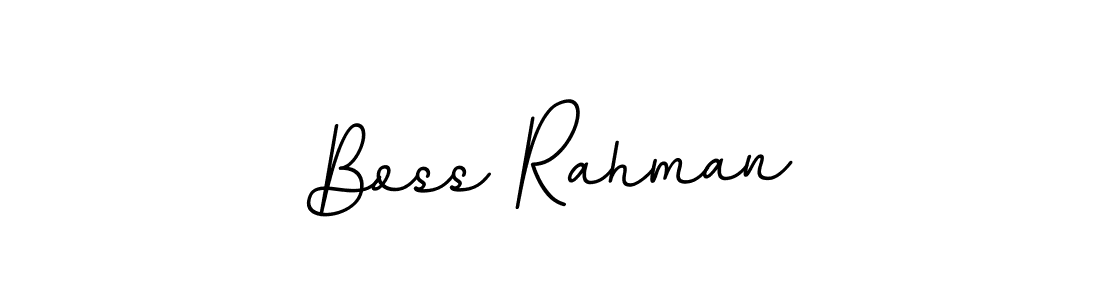 Also we have Boss Rahman name is the best signature style. Create professional handwritten signature collection using BallpointsItalic-DORy9 autograph style. Boss Rahman signature style 11 images and pictures png