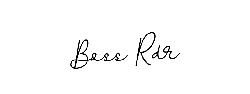 Boss Rdr stylish signature style. Best Handwritten Sign (BallpointsItalic-DORy9) for my name. Handwritten Signature Collection Ideas for my name Boss Rdr. Boss Rdr signature style 11 images and pictures png