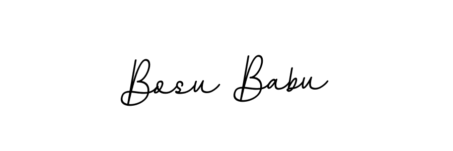 It looks lik you need a new signature style for name Bosu Babu. Design unique handwritten (BallpointsItalic-DORy9) signature with our free signature maker in just a few clicks. Bosu Babu signature style 11 images and pictures png