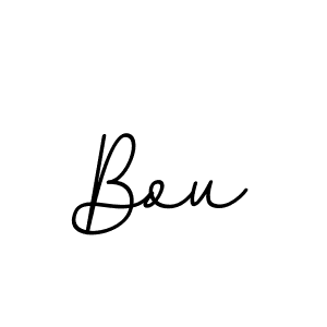 Create a beautiful signature design for name Bou. With this signature (BallpointsItalic-DORy9) fonts, you can make a handwritten signature for free. Bou signature style 11 images and pictures png