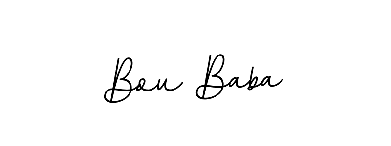 How to make Bou Baba name signature. Use BallpointsItalic-DORy9 style for creating short signs online. This is the latest handwritten sign. Bou Baba signature style 11 images and pictures png