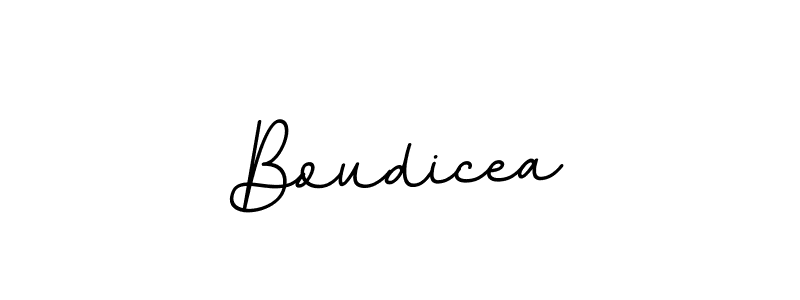 How to make Boudicea signature? BallpointsItalic-DORy9 is a professional autograph style. Create handwritten signature for Boudicea name. Boudicea signature style 11 images and pictures png