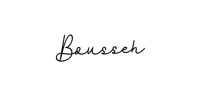 How to make Bousseh signature? BallpointsItalic-DORy9 is a professional autograph style. Create handwritten signature for Bousseh name. Bousseh signature style 11 images and pictures png