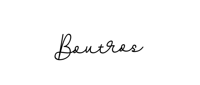 How to make Boutros signature? BallpointsItalic-DORy9 is a professional autograph style. Create handwritten signature for Boutros name. Boutros signature style 11 images and pictures png