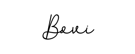 The BallpointsItalic-DORy9 font transforms the name Bovi into an executive sign with sharp precision and distinguished character. Bovi signature style 11 images and pictures png