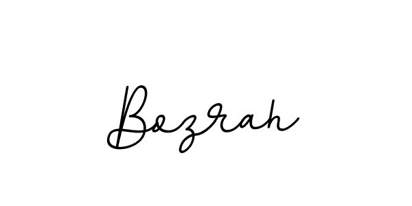 Bozrah stylish signature style. Best Handwritten Sign (BallpointsItalic-DORy9) for my name. Handwritten Signature Collection Ideas for my name Bozrah. Bozrah signature style 11 images and pictures png
