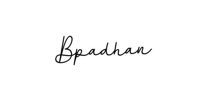 Also we have Bpadhan name is the best signature style. Create professional handwritten signature collection using BallpointsItalic-DORy9 autograph style. Bpadhan signature style 11 images and pictures png