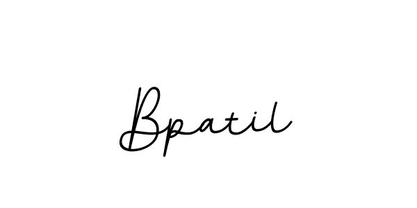 Bpatil stylish signature style. Best Handwritten Sign (BallpointsItalic-DORy9) for my name. Handwritten Signature Collection Ideas for my name Bpatil. Bpatil signature style 11 images and pictures png