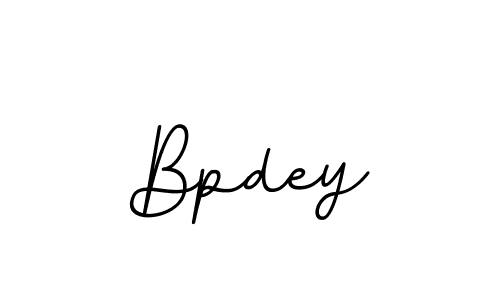 Create a beautiful signature design for name Bpdey. With this signature (BallpointsItalic-DORy9) fonts, you can make a handwritten signature for free. Bpdey signature style 11 images and pictures png