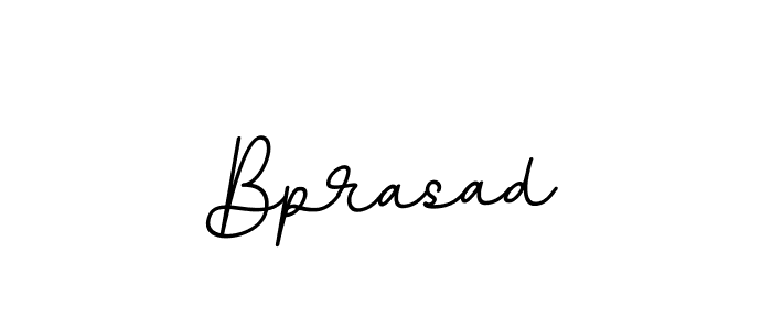 You should practise on your own different ways (BallpointsItalic-DORy9) to write your name (Bprasad) in signature. don't let someone else do it for you. Bprasad signature style 11 images and pictures png