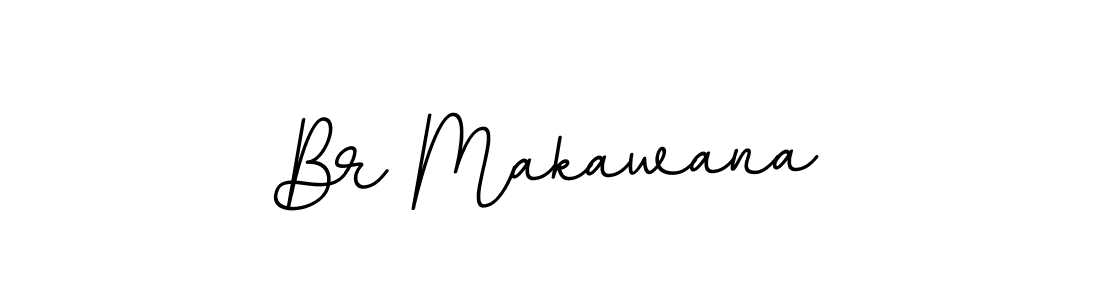 Br Makawana stylish signature style. Best Handwritten Sign (BallpointsItalic-DORy9) for my name. Handwritten Signature Collection Ideas for my name Br Makawana. Br Makawana signature style 11 images and pictures png