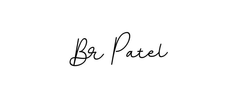 Use a signature maker to create a handwritten signature online. With this signature software, you can design (BallpointsItalic-DORy9) your own signature for name Br Patel. Br Patel signature style 11 images and pictures png