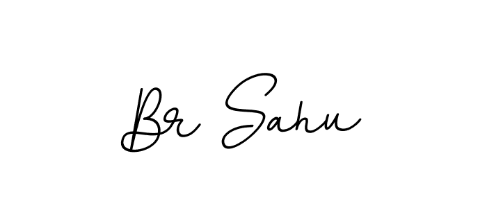 The best way (BallpointsItalic-DORy9) to make a short signature is to pick only two or three words in your name. The name Br Sahu include a total of six letters. For converting this name. Br Sahu signature style 11 images and pictures png