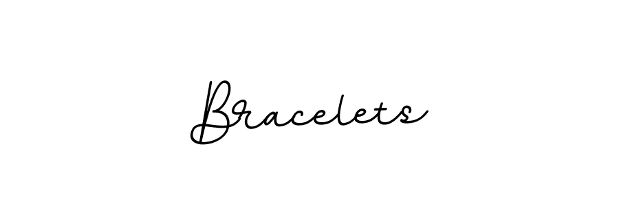 How to make Bracelets name signature. Use BallpointsItalic-DORy9 style for creating short signs online. This is the latest handwritten sign. Bracelets signature style 11 images and pictures png