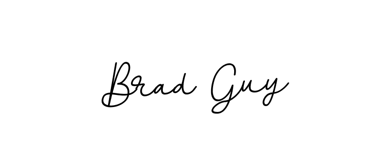 Use a signature maker to create a handwritten signature online. With this signature software, you can design (BallpointsItalic-DORy9) your own signature for name Brad Guy. Brad Guy signature style 11 images and pictures png