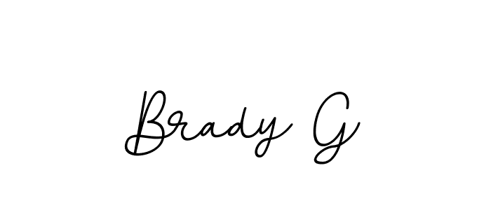 Also we have Brady G name is the best signature style. Create professional handwritten signature collection using BallpointsItalic-DORy9 autograph style. Brady G signature style 11 images and pictures png