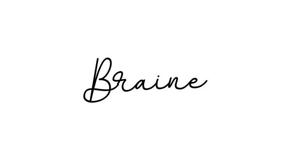 Also You can easily find your signature by using the search form. We will create Braine name handwritten signature images for you free of cost using BallpointsItalic-DORy9 sign style. Braine signature style 11 images and pictures png