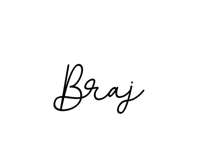 Use a signature maker to create a handwritten signature online. With this signature software, you can design (BallpointsItalic-DORy9) your own signature for name Braj. Braj signature style 11 images and pictures png