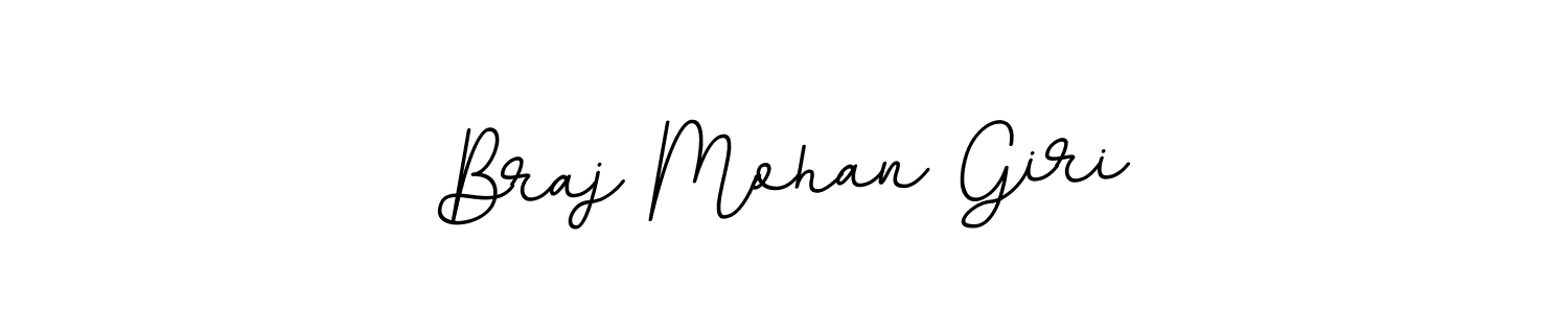 Make a beautiful signature design for name Braj Mohan Giri. Use this online signature maker to create a handwritten signature for free. Braj Mohan Giri signature style 11 images and pictures png