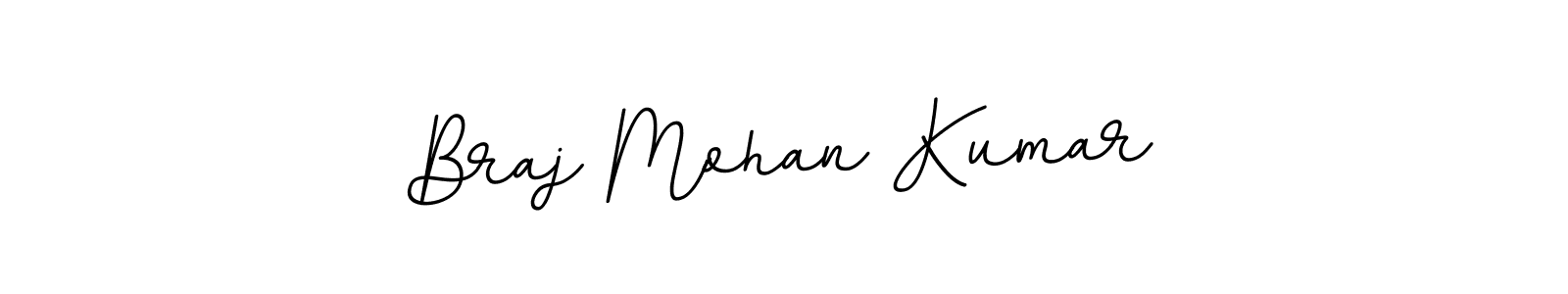Make a beautiful signature design for name Braj Mohan Kumar. Use this online signature maker to create a handwritten signature for free. Braj Mohan Kumar signature style 11 images and pictures png