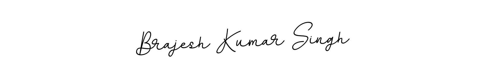 Make a beautiful signature design for name Brajesh Kumar Singh. With this signature (BallpointsItalic-DORy9) style, you can create a handwritten signature for free. Brajesh Kumar Singh signature style 11 images and pictures png