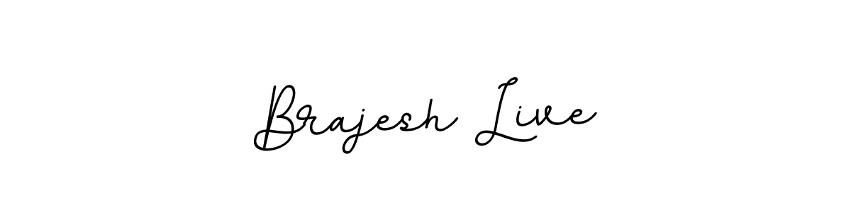 It looks lik you need a new signature style for name Brajesh Live. Design unique handwritten (BallpointsItalic-DORy9) signature with our free signature maker in just a few clicks. Brajesh Live signature style 11 images and pictures png