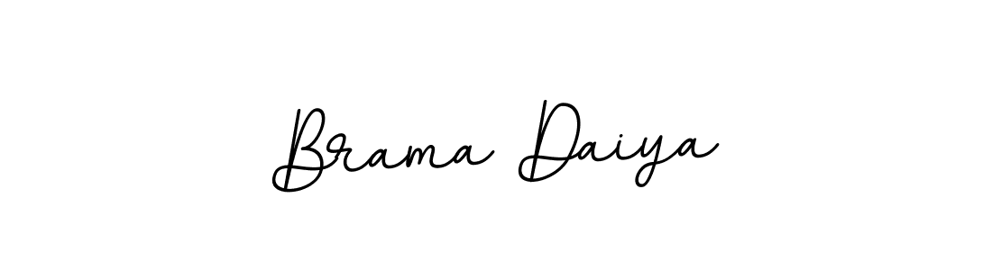 Also we have Brama Daiya name is the best signature style. Create professional handwritten signature collection using BallpointsItalic-DORy9 autograph style. Brama Daiya signature style 11 images and pictures png