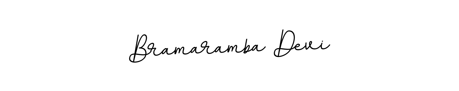 Create a beautiful signature design for name Bramaramba Devi. With this signature (BallpointsItalic-DORy9) fonts, you can make a handwritten signature for free. Bramaramba Devi signature style 11 images and pictures png