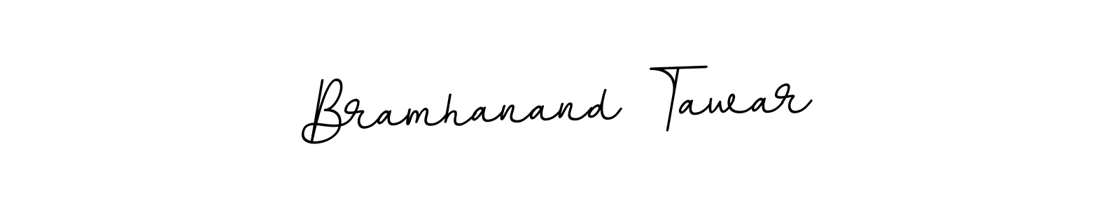 It looks lik you need a new signature style for name Bramhanand Tawar. Design unique handwritten (BallpointsItalic-DORy9) signature with our free signature maker in just a few clicks. Bramhanand Tawar signature style 11 images and pictures png