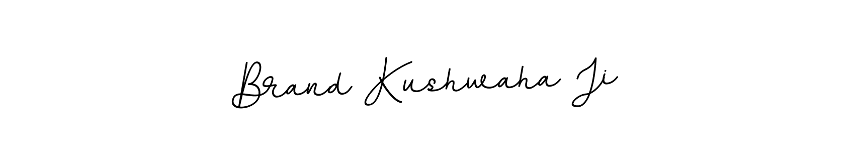 Also we have Brand Kushwaha Ji name is the best signature style. Create professional handwritten signature collection using BallpointsItalic-DORy9 autograph style. Brand Kushwaha Ji signature style 11 images and pictures png