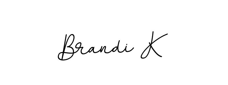 Also we have Brandi K name is the best signature style. Create professional handwritten signature collection using BallpointsItalic-DORy9 autograph style. Brandi K signature style 11 images and pictures png