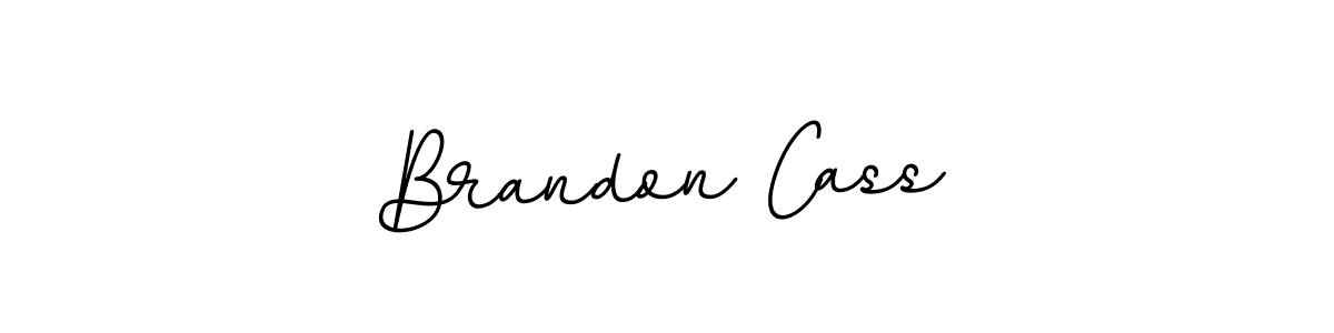 Make a beautiful signature design for name Brandon Cass. With this signature (BallpointsItalic-DORy9) style, you can create a handwritten signature for free. Brandon Cass signature style 11 images and pictures png