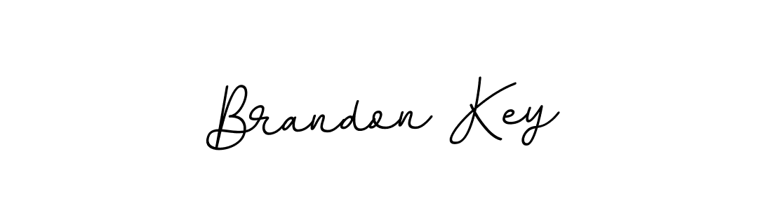 Brandon Key stylish signature style. Best Handwritten Sign (BallpointsItalic-DORy9) for my name. Handwritten Signature Collection Ideas for my name Brandon Key. Brandon Key signature style 11 images and pictures png