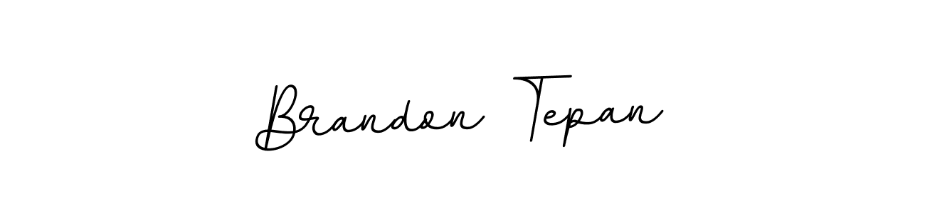 Make a short Brandon Tepan signature style. Manage your documents anywhere anytime using BallpointsItalic-DORy9. Create and add eSignatures, submit forms, share and send files easily. Brandon Tepan signature style 11 images and pictures png