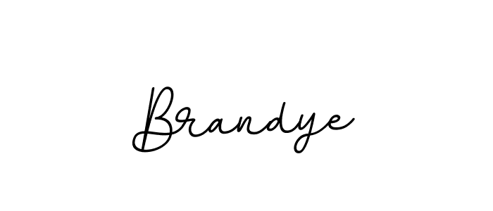 Make a beautiful signature design for name Brandye. With this signature (BallpointsItalic-DORy9) style, you can create a handwritten signature for free. Brandye signature style 11 images and pictures png