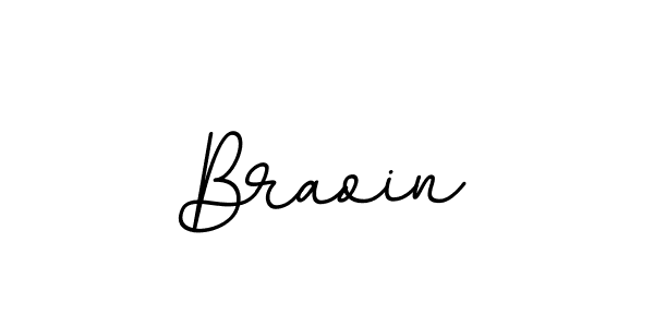 Also You can easily find your signature by using the search form. We will create Braoin name handwritten signature images for you free of cost using BallpointsItalic-DORy9 sign style. Braoin signature style 11 images and pictures png