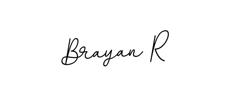 Also You can easily find your signature by using the search form. We will create Brayan R name handwritten signature images for you free of cost using BallpointsItalic-DORy9 sign style. Brayan R signature style 11 images and pictures png