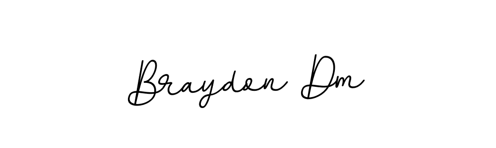 Also we have Braydon Dm name is the best signature style. Create professional handwritten signature collection using BallpointsItalic-DORy9 autograph style. Braydon Dm signature style 11 images and pictures png