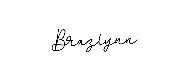 You should practise on your own different ways (BallpointsItalic-DORy9) to write your name (Brazlynn) in signature. don't let someone else do it for you. Brazlynn signature style 11 images and pictures png