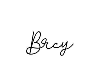 The best way (BallpointsItalic-DORy9) to make a short signature is to pick only two or three words in your name. The name Brcy include a total of six letters. For converting this name. Brcy signature style 11 images and pictures png