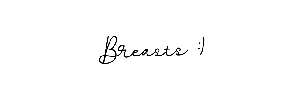 Similarly BallpointsItalic-DORy9 is the best handwritten signature design. Signature creator online .You can use it as an online autograph creator for name Breasts :). Breasts :) signature style 11 images and pictures png