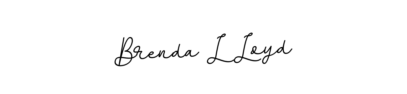 Make a beautiful signature design for name Brenda L Loyd. Use this online signature maker to create a handwritten signature for free. Brenda L Loyd signature style 11 images and pictures png