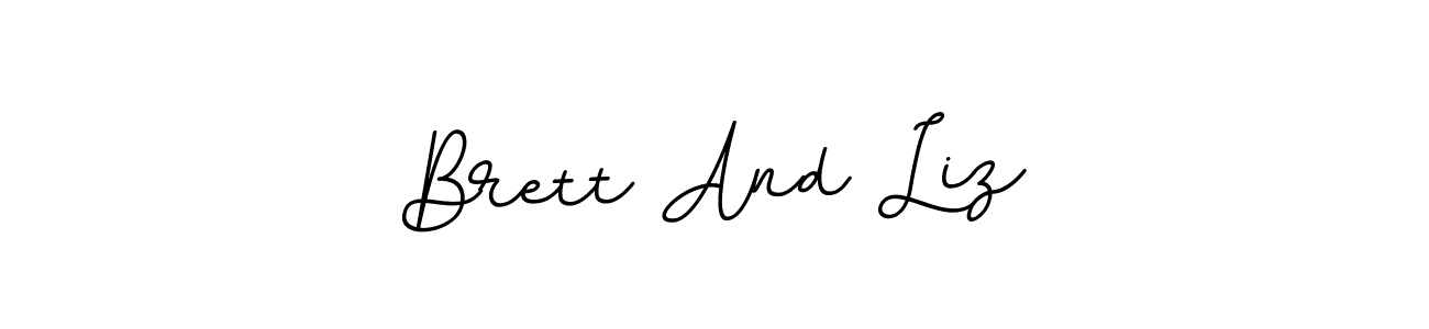 Best and Professional Signature Style for Brett And Liz. BallpointsItalic-DORy9 Best Signature Style Collection. Brett And Liz signature style 11 images and pictures png