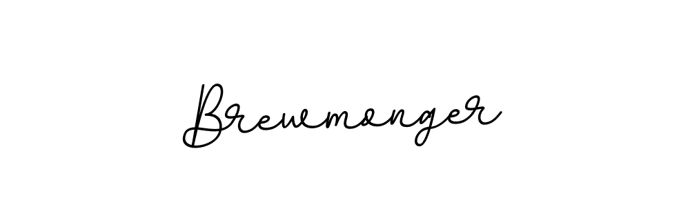 The best way (BallpointsItalic-DORy9) to make a short signature is to pick only two or three words in your name. The name Brewmonger include a total of six letters. For converting this name. Brewmonger signature style 11 images and pictures png