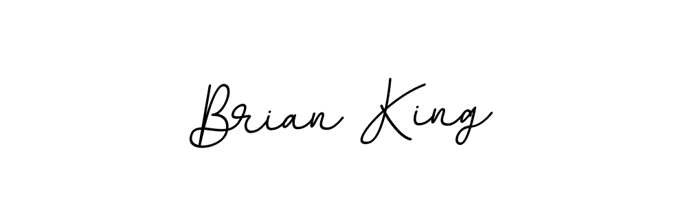 Design your own signature with our free online signature maker. With this signature software, you can create a handwritten (BallpointsItalic-DORy9) signature for name Brian King. Brian King signature style 11 images and pictures png