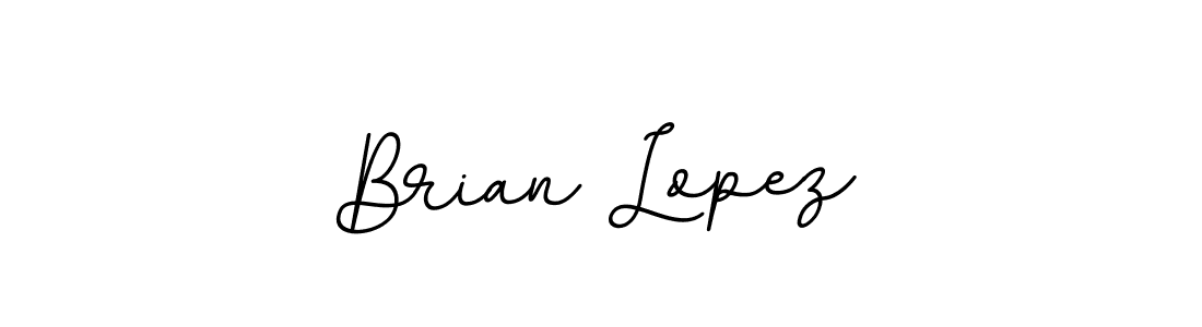 Create a beautiful signature design for name Brian Lopez. With this signature (BallpointsItalic-DORy9) fonts, you can make a handwritten signature for free. Brian Lopez signature style 11 images and pictures png