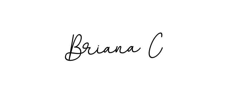 Also we have Briana C name is the best signature style. Create professional handwritten signature collection using BallpointsItalic-DORy9 autograph style. Briana C signature style 11 images and pictures png