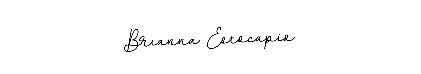 Make a beautiful signature design for name Brianna Estocapio. Use this online signature maker to create a handwritten signature for free. Brianna Estocapio signature style 11 images and pictures png