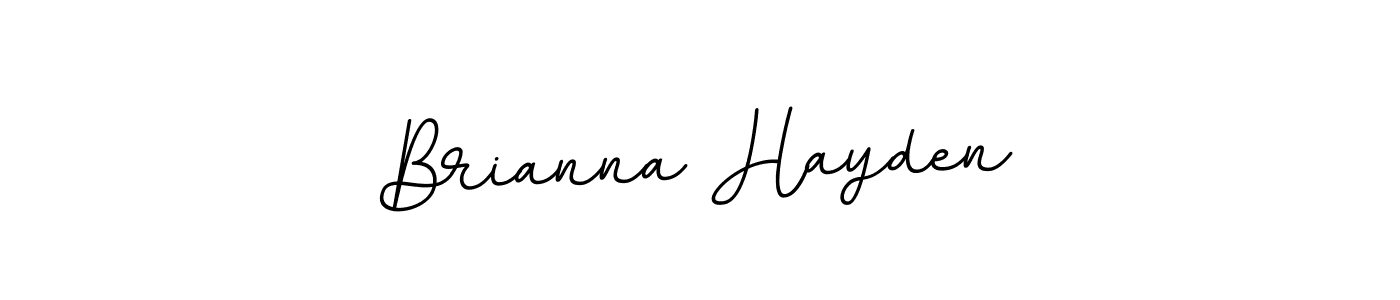 Check out images of Autograph of Brianna Hayden name. Actor Brianna Hayden Signature Style. BallpointsItalic-DORy9 is a professional sign style online. Brianna Hayden signature style 11 images and pictures png