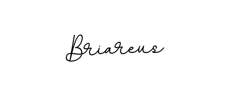 The best way (BallpointsItalic-DORy9) to make a short signature is to pick only two or three words in your name. The name Briareus include a total of six letters. For converting this name. Briareus signature style 11 images and pictures png